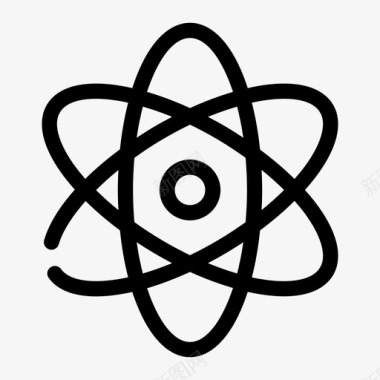 原子原子结构化学图标图标