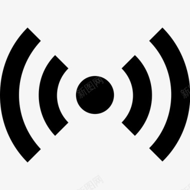 wifi信号wifi区域无线互联网图标图标