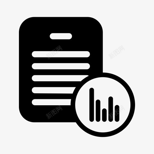 条形图报表音频文件音频播放图标svg_新图网 https://ixintu.com 业务报表 图形文档 条形图报表 音乐文件 音频播放 音频文件