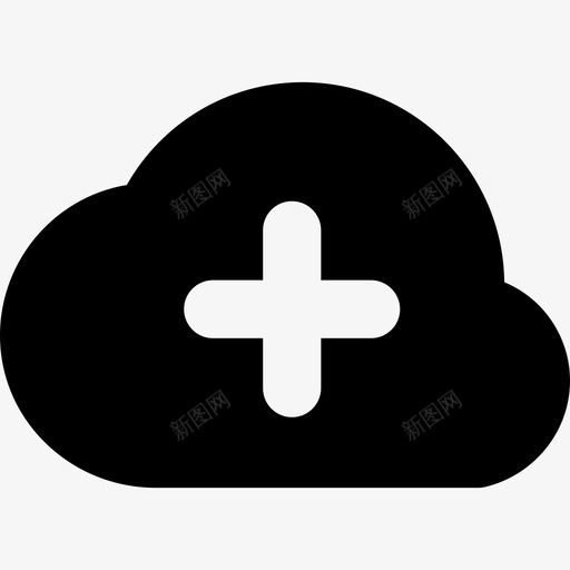 添加到云接口接口和web图标svg_新图网 https://ixintu.com 接口 接口和web 添加到云