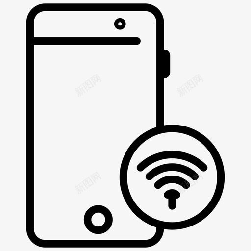 移动wifiwifi连接wifi密码图标svg_新图网 https://ixintu.com wifi信号 wifi密码 wifi设置 wifi连接 移动wifi
