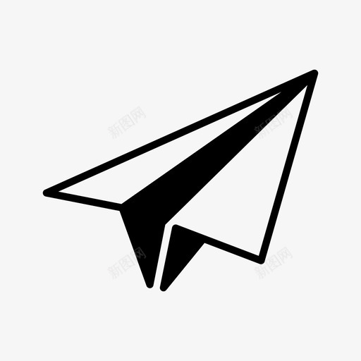 发送折叠纸张图标svg_新图网 https://ixintu.com 发送 折叠 纸张 纸飞机 请求