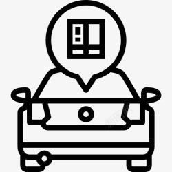 汽车服务手册汽车服务手册信息服务日志图标高清图片