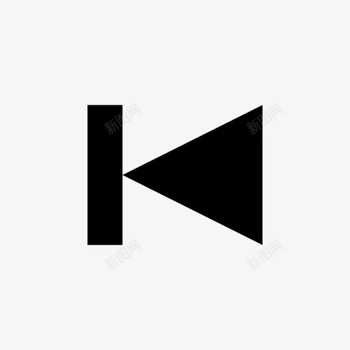 跳过上一个音频音频视频图标svg_新图网 https://ixintu.com 跳过上一个 音频 音频视频