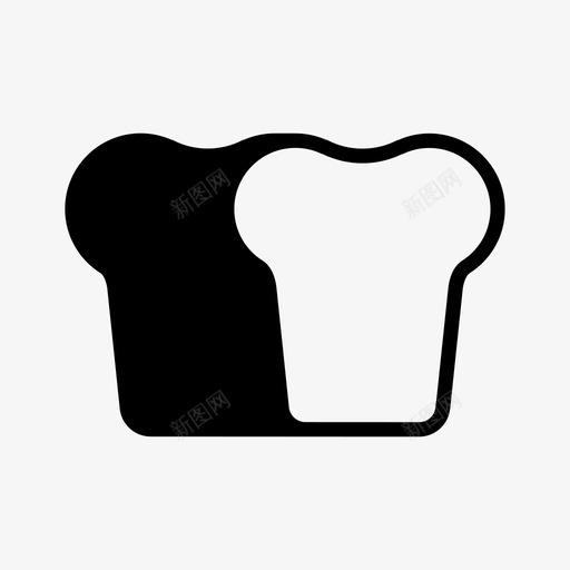 面包奶油蛋糕小面包图标svg_新图网 https://ixintu.com 吃的 奶油蛋糕 小面包 面包 食物