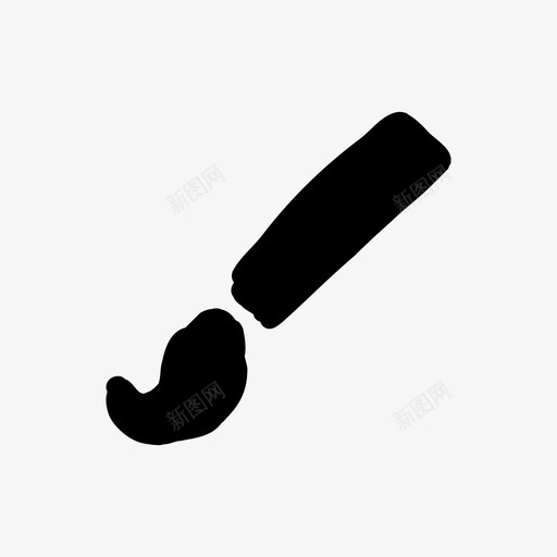 画笔手绘手绘材料标图标svg_新图网 https://ixintu.com 手绘 手绘材料设计图标 画笔