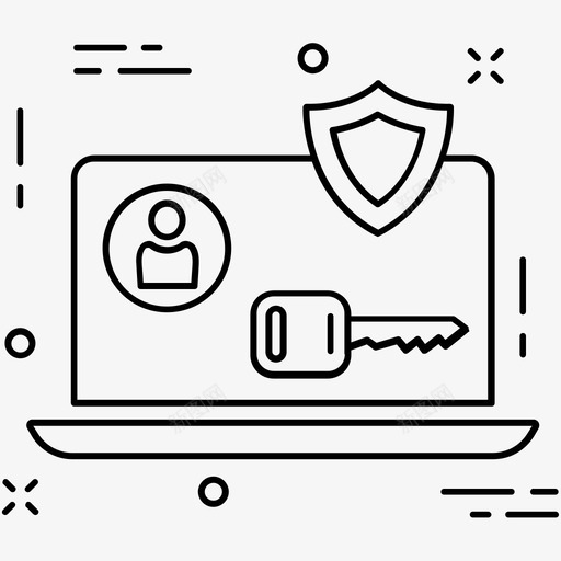 密码密钥安全性图标svg_新图网 https://ixintu.com 其他图标2 安全性 密码 密钥 用户登录