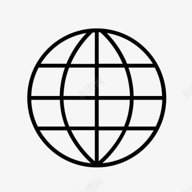 全球国际符号图标图标