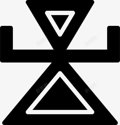 女人符号象征图标svg_新图网 https://ixintu.com 女人 符号 粉碎图标符号2固体 象征