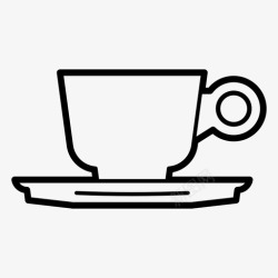 茶咖啡咖啡杯饮料图标高清图片