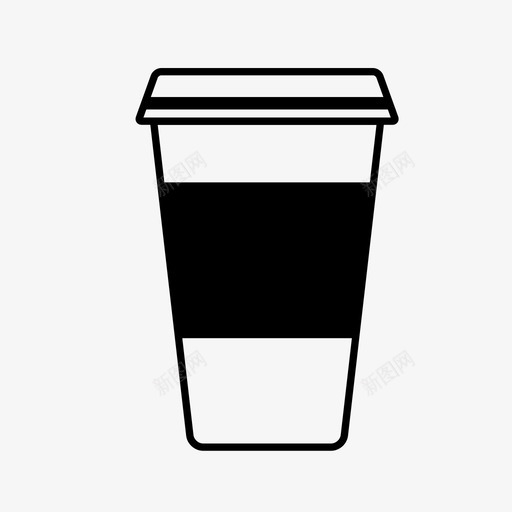 咖啡杯咖啡去一次性杯子图标svg_新图网 https://ixintu.com 一次性杯子 咖啡去 咖啡工具 咖啡杯 纸杯