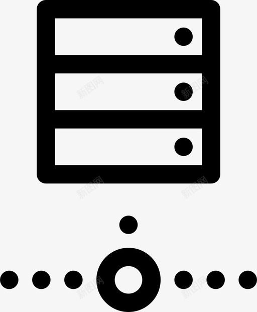 服务器脱机中心数据图标svg_新图网 https://ixintu.com internet 中心 传输 数据 断开连接 服务器脱机 联机数据