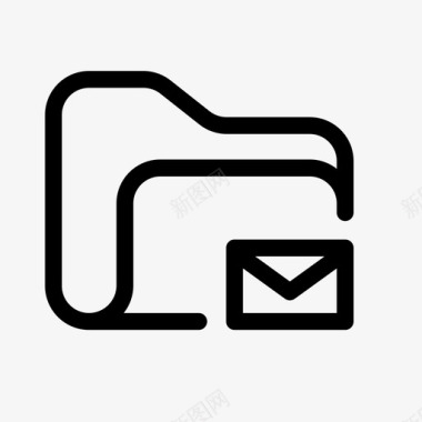 收件箱文件夹邮件邮件文件夹图标图标