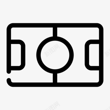 足球场比赛足球比赛图标图标
