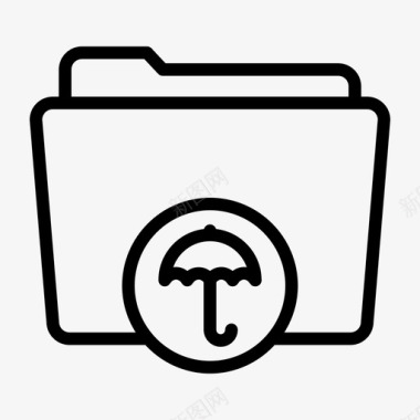 安全文件夹文件夹安全性受保护访问图标图标