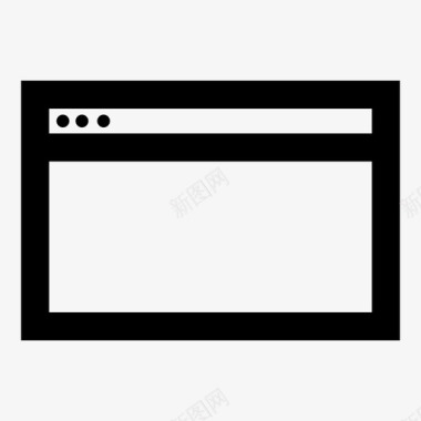 浏览器浏览器窗口internet图标图标