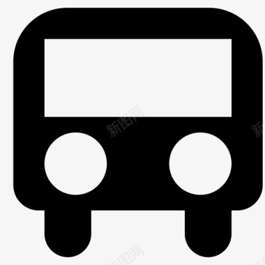 巴士车头卡车图标图标