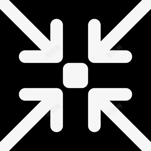 聚焦对象箭头方向图标svg_新图网 https://ixintu.com smashicons箭头mdsolid 方向 箭头 聚焦对象