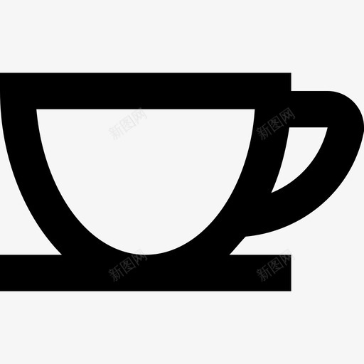茶杯咖啡杯热饮图标svg_新图网 https://ixintu.com 咖啡杯 热茶 热饮 系列必备图标1 茶杯