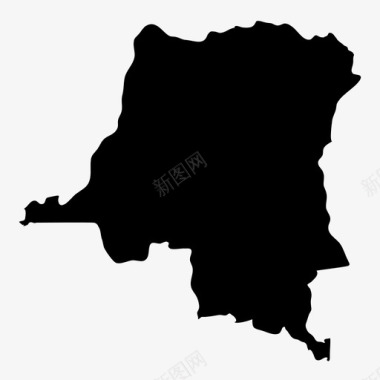 刚果非洲刚果民主共和国图标图标