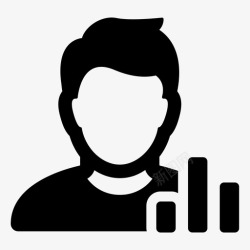 卷叶分析图标分析员分析用户卷3图标高清图片