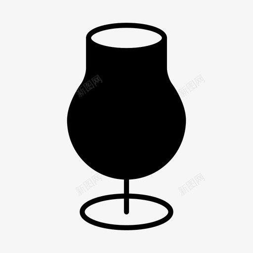 玻璃杯饮料餐厅图标svg_新图网 https://ixintu.com alcoho 固体 玻璃杯 玻璃杯2 葡萄酒 餐厅 饮料