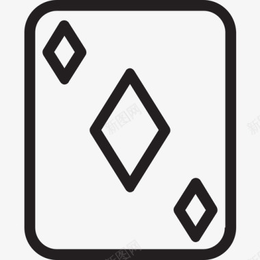 钻石卡赌场赌场卡图标图标