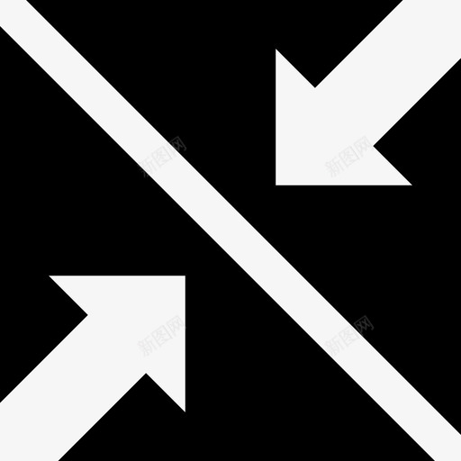 箭头组合连接图标svg_新图网 https://ixintu.com 办公室填充 箭头 组合 连接 零件