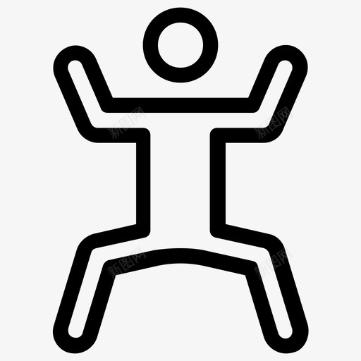 动作男性男性站立图标svg_新图网 https://ixintu.com 动作 男性 男性站立 象形图线条图标