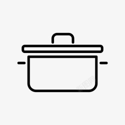 盖锅采购产品锅烹饪锅厨房设备图标高清图片
