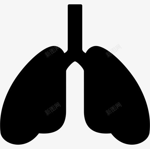 肺氧合永远健康充满图标svg_新图网 https://ixintu.com 充满 永远健康 肺氧合