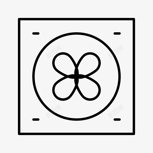 采购产品风扇消费电子设备图标svg_新图网 https://ixintu.com 消费电子 电子设备 硬件 设备 采购产品风扇
