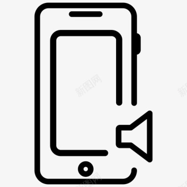 手机声音android音频图标图标