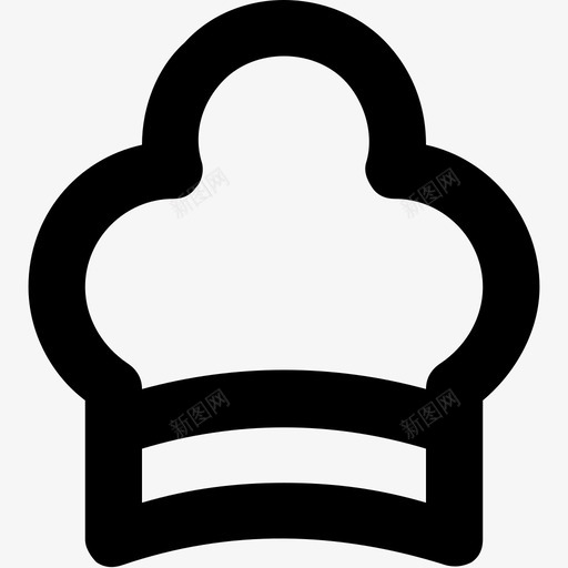 toquechefchefhat图标svg_新图网 https://ixintu.com chef chefhat cheftoque cookhat toque 一组lineessentials图标 厨师制服