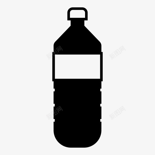 塑料瓶饮料油图标svg_新图网 https://ixintu.com 塑料瓶 油 泉水 饮料