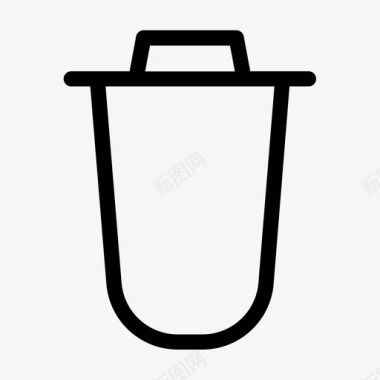 水瓶罐子容器图标图标