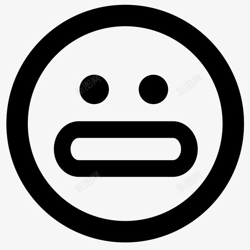 惊讶表情符号情绪图标svg_新图网 https://ixintu.com 微笑 情感图标 情绪 惊讶 牙齿 表情符号