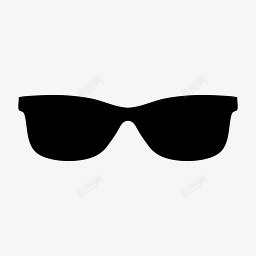 太阳镜眼镜衣服和配件图标svg_新图网 https://ixintu.com 太阳镜 眼镜 衣服和配件