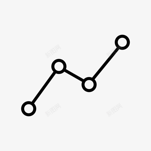 折线图分析图表图标svg_新图网 https://ixintu.com 业务 分析 图表 增长 折线图
