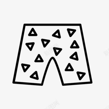 睡裤短裤拳击裤图标图标