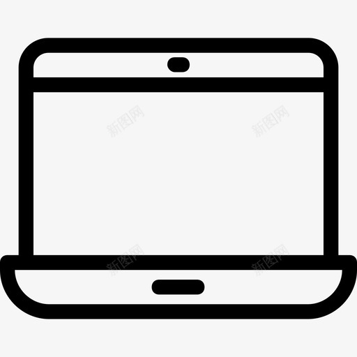 笔记本电脑mac电脑迷你电脑图标svg_新图网 https://ixintu.com mac电脑 电子图标 笔记本电脑 迷你电脑