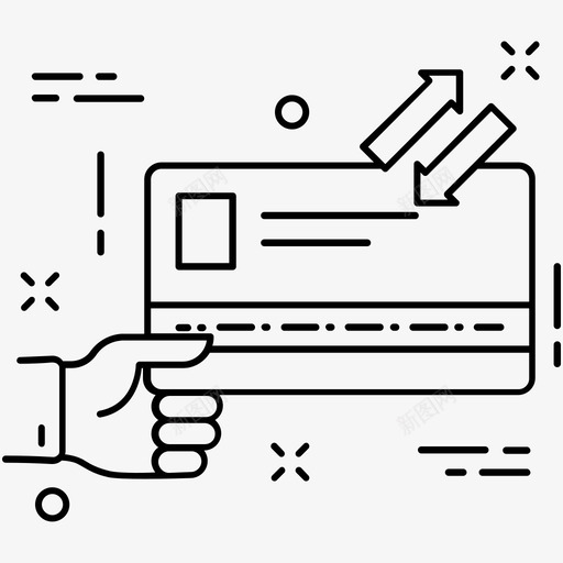 交易atm卡银行卡图标svg_新图网 https://ixintu.com atm卡 交易 信用卡 其他图标2 现金卡 银行卡