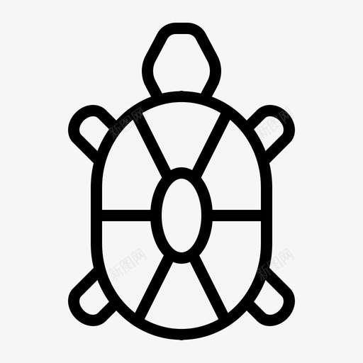 海龟海洋乌龟图标svg_新图网 https://ixintu.com 乌龟 海洋 海龟 航海和海洋