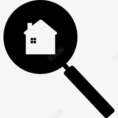 找房子不动产搜索图标图标