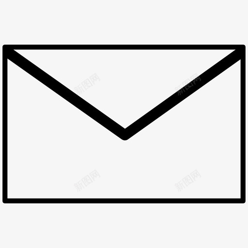 邮件支票邮件信封图标svg_新图网 https://ixintu.com 信封 支票邮件 邮件 邮寄 邮箱