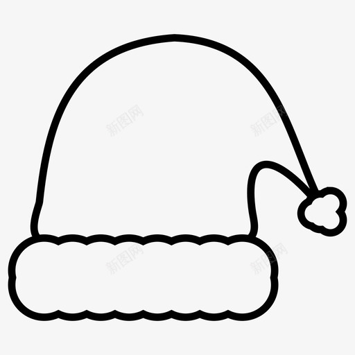圣诞帽愿望圣诞图标svg_新图网 https://ixintu.com 圣诞 圣诞帽 愿望