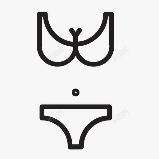 比基尼沙滩女孩图标svg_新图网 https://ixintu.com 女人 女孩 比基尼 沙滩 沙滩上的女人 游泳
