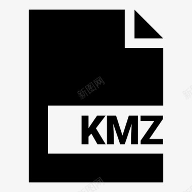 kmz文档扩展名图标图标