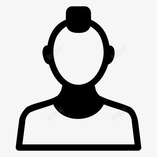 摇杆角色草鹰图标svg_新图网 https://ixintu.com 人 摇杆 朋克 草鹰 角色