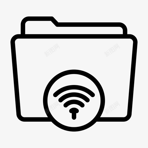 wifi文件夹集合数据库图标svg_新图网 https://ixintu.com archeive wifi共享数据 wifi文件夹 数据库 集合